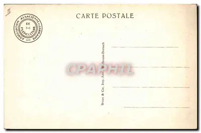 Dwa dzieci grające na trawie — Association alsacienne de l'agriculture — Braun & Cie, Dornach — Rewers