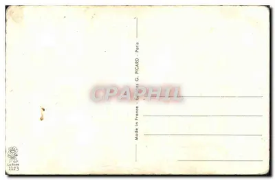 Bilhete postal antigo Humor Jean Chaperon Marins — Verso