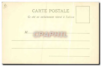 A Lavanderia no Cantonamento — Nancy — Fototipo H. Ballisat, Clé & Bergeret — Verso