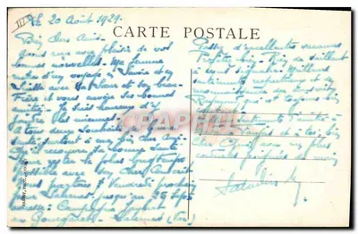 Annecy — Ramoneiros Savoas — Editor: Sites Pittoresques de Savoie, n° 292 — Verso