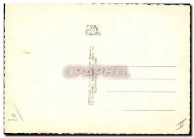 Louis Jourdan — retrato — Edições P.I. Bouvaurd, n°43 — Verso