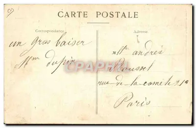 Sr. Ludvig — Lembrete do Reino Lilliput — Paris — Verso