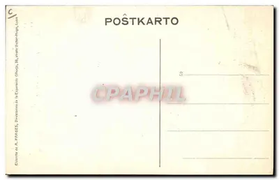 Karykatura Th. CART — Prezydent Międzynarodowej Ligii Esperanto — wydawca: San-Robert — Rewers