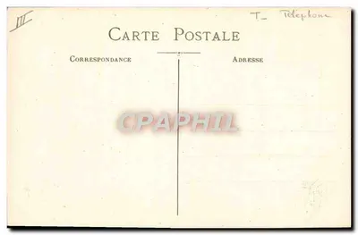 전선 전화 — 1914년 전쟁 — 에디션 로팔디, 프로旺스 — 뒷면