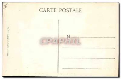 CANNES — A Praia e Montanhas do Estérel — Edição Glietta, n° 408 — Verso