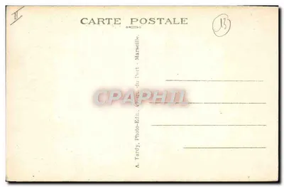 Martigues (A Veneza Provençal) — Barcos de pesca em Ferrières — Tardy, n°8 — Verso