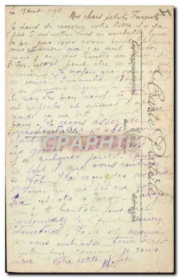 Les Sables-d'Olonne — Port widziany z Chaume — LL. n°38 — Rewers