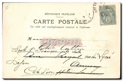 CANNES - La Jetée i Suquet — Stara pocztówka n°156, wydawca — Rewers