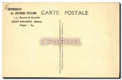 Institucja Louise-Thuliez — widok budynku otoczonego drzewami — Wydawnictwo Uniwersytet Levallois-Paris — Rewers