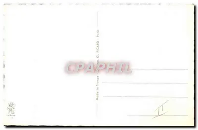 Scena plażowa — karikatura — G. Picard, n° 1112 — Rewers