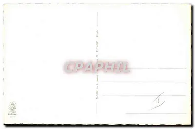 Playa — escena humorística con texto — G. Picard, n°112 — Reverso