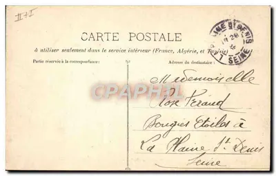Campo de Sissonne — A Promenade — Fotografia de Raymond — Editora Sissonne — Verso