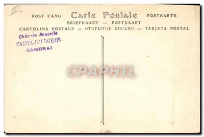 橋の防衛 — カウラッサリー隊による — ARMÉE FRANÇAISE EN MANOEUVRES — ND Phot. n°225 — 裏面