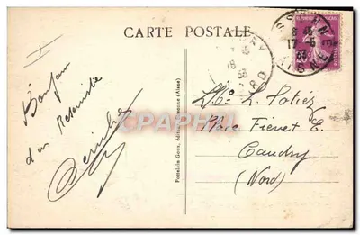 Camp de Sissonne — Infanterie-Manöver — Portellin-Goux, Verleger (Mians) — Rückseite