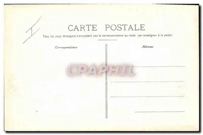 Große Manöver 1909 — Bourbonnais — Kompanie im Ruhestand — Verleger: A. M. Cie — Rückseite