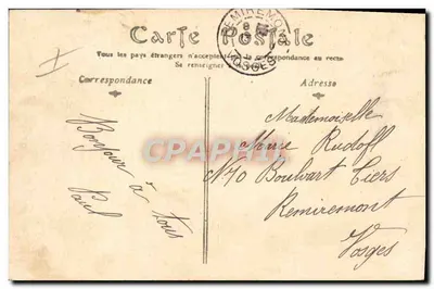 Campamento de Valdahon — Las Corvées — Editor no identificado, número de serie no visible — Reverso