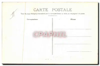 Grandes Manœuvres 1909 — Experimentos na via férrea — En Bourbougnais — Verso