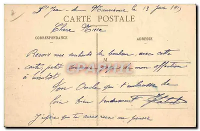 De Klederdracht van Savoye — Collectie L. Grimal, Chambéry — n° 2265 — Achterkant
