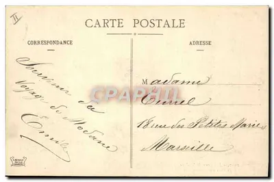 Papiermühlen von Mont Cenis — Umgebung von Modane — Verlag C. Reynaud, n° 1217 — Rückseite