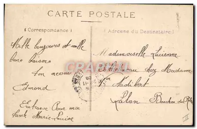 Criança falando no telefone — 'Allo! Allo! Um bom dia!' — editor desconhecido, n°4109 — Verso