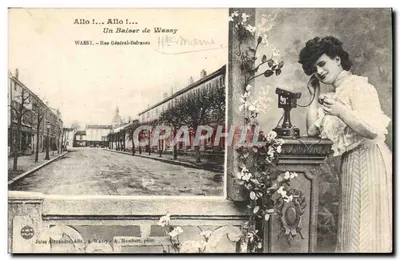 Wassay - Rue Général-Delfrance — Um Beijo de Wassay — Jules Alexandre, edit. em Wassy