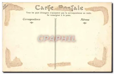 Menton — A Velha Cidade e o Porto — Editor Alpes-Maritimes, n° 669 — Verso