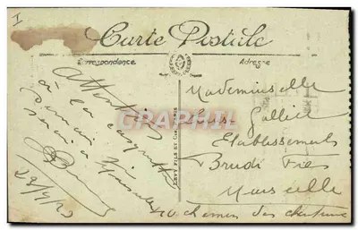 Bordeaux — O Porto e os Cais — LL. — Verso