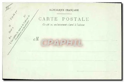 CANNES — Przygotowania do regat w portowym — LL. n° 539 — Rewers