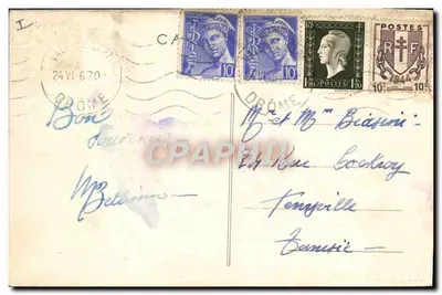 Toulon (Var) — Le Mourillon — Combier Imp. Maco 1 — Rewers