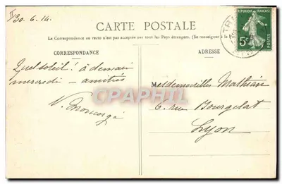 Statek żaglowy — Port — Wydawca A.B.&Co. n° H78T — Rewers