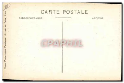Réfectoire do Orfanato de ÉLANCOURT — Orfanato da Criança-Jesus — Union Phototypique Parisienne — Verso