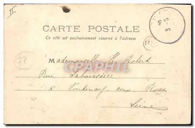 Dintorni di VILLENAUXE (La Chalmelle) — Colonie della Città di Parigi (Abitazione) — editore R.F. — Verso