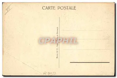 Cours Dupanloup — Les élèves en récréation — Braun & C°, Paris et Dornach — Verso