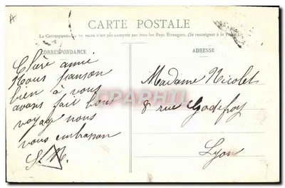 Trajes da Saboia (Lanslebourg) — E. Reynaud, Chambéry, n°7 — Verso