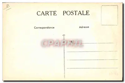 Departement Mayenne — Scott-emulsie — antieke ansichtkaart met reclame — Achterkant
