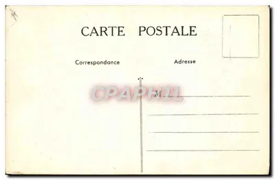 Departamento de Mosela — tarjeta postal administrativa y publicitaria — Emulsión Scott — Reverso