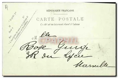 CANNES — La Faïencerie du Mont Chevalier — Le Tourneur — LL — Verso