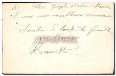 Porträt einer Frau — Grenoble — ROSTAING-BIÉCHY, photo. Cours Lafontaine, 8 - Grenoble — Rückseite