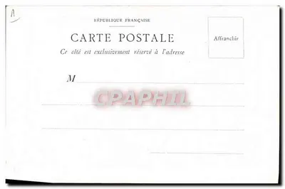 La sarta — Serie 'I mestieri' — G. Le Saint, 7, rue Cadet — Verso