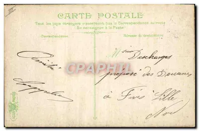 Buntherque. Przystań rybacka — wydawca LV. C6 — Rewers
