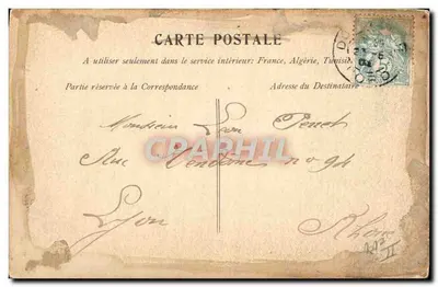 Dunkerque — Barco de pesca — editor anônimo, n° 81 — Verso