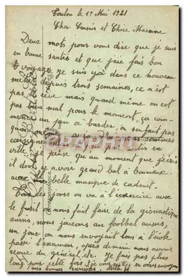 Toulon — Le Quai et le Port de Commerce — LL — Verso