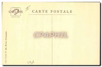 슬픈 아이 — 전쟁 장면 — Paris Color, 번호 60. 작은 프랑스인들 — 뒷면