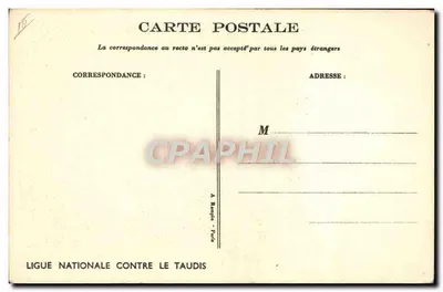 Children in a Cabin — Scene of Dialogue — Ligue Nationale Contre le Taudis, Paris — Back