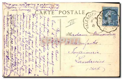 DRAC przy Arcu Triumfu — 14 czerwca 1925 — Fotografia H. Manuel, Nr 2 Komitet Kierowniczy — Rewers
