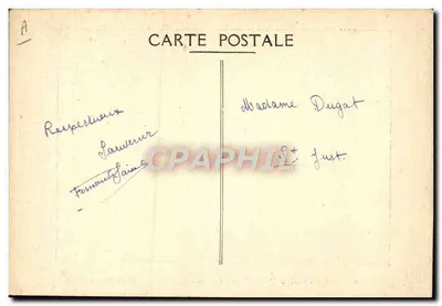 Ruhe der Arbeiterin "La Ruche Marseillaise" — Boffres (Ardèche) — Rückseite