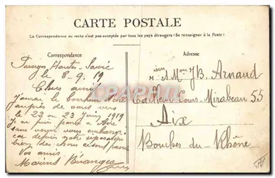 Trajes de la Saboya — Bourg Saint-Maurice — Pithiviers, photodites Apaer — Reverso