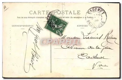 Kleding van Savoie (Arves) — E. Reynaud, Uitgever, Chambéry, n°4 — Achterkant