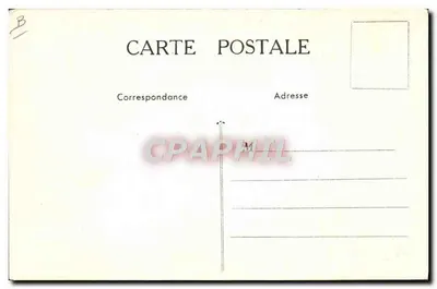 Departamento de la Loira Inferior — tarjeta postal publicitaria para la emulsión Scott — editor desconocido, número de serie no visible — Reverso