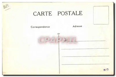 Departamento do Indre — Carta postal publicitária para a emulsão Scott — Verso